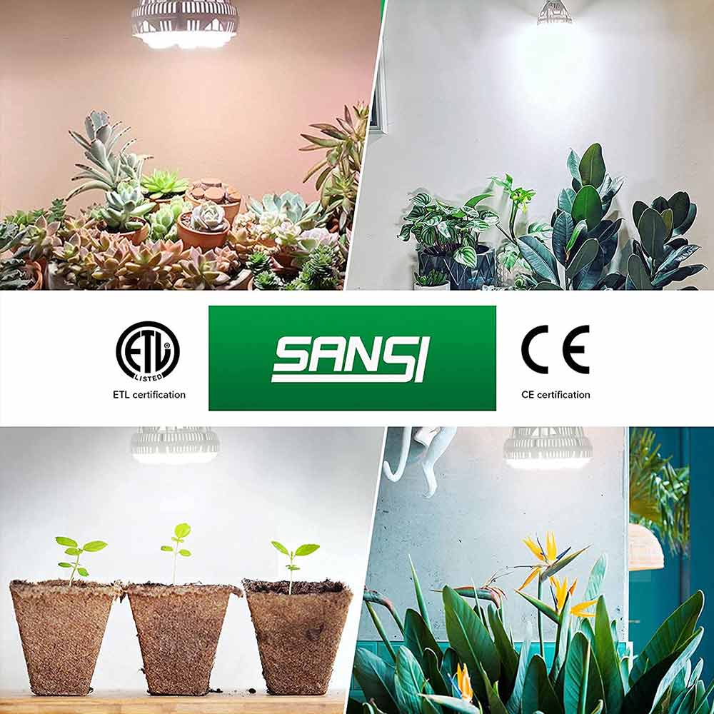 36W Sansi LED Grow Light (E27)